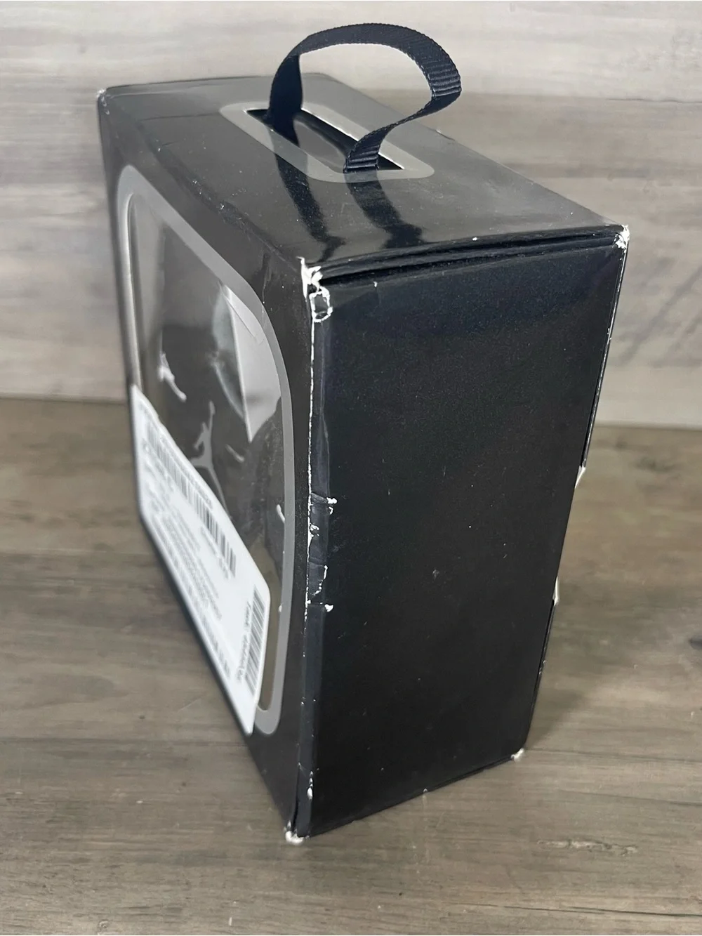 NEW IN BOX Nike Jordan 1st Crib Baby 2C Black Soft Sole Shoes 370305-011 Infant